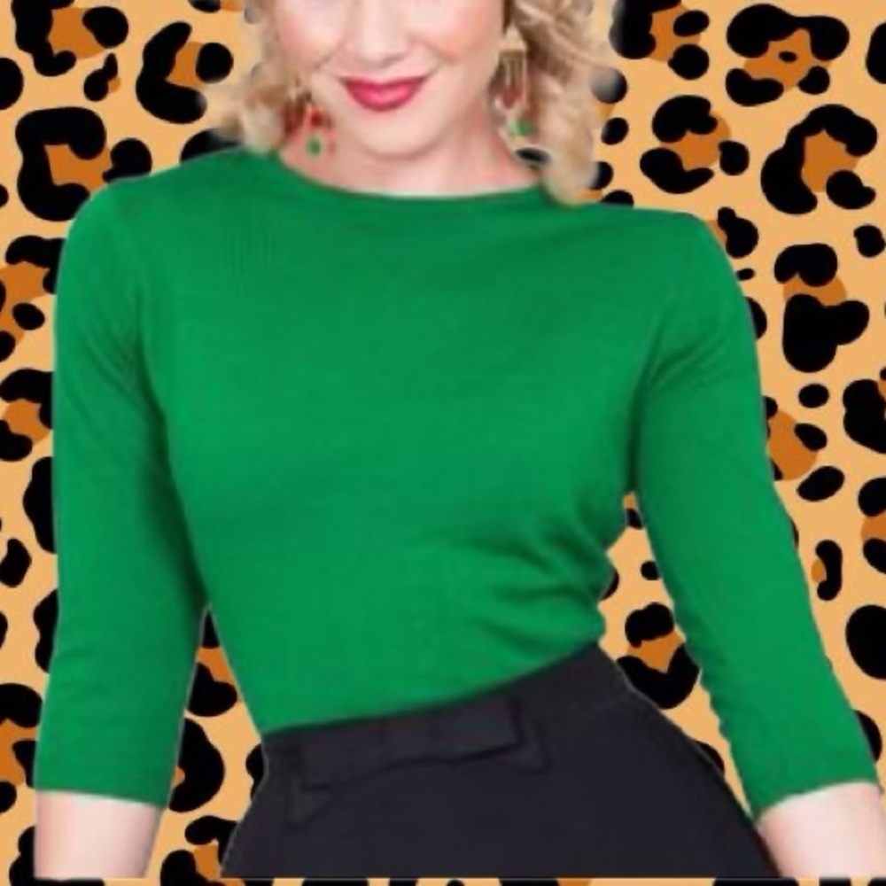 Bettie Page by Tatyana Green PinUp Sweater